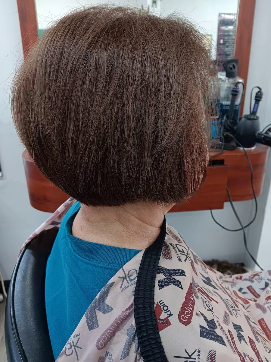 Child's bob haircut