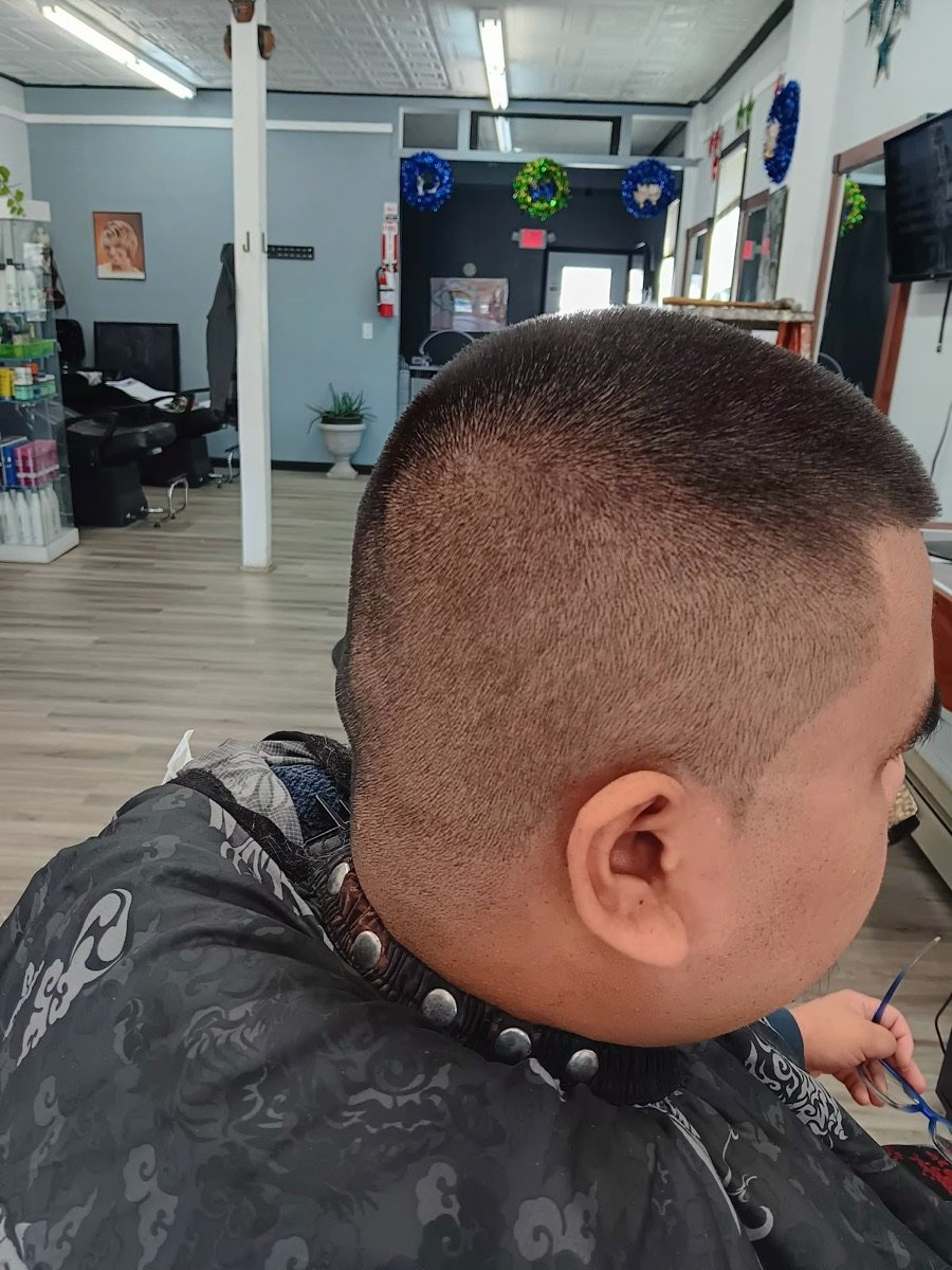 Men's skin fade